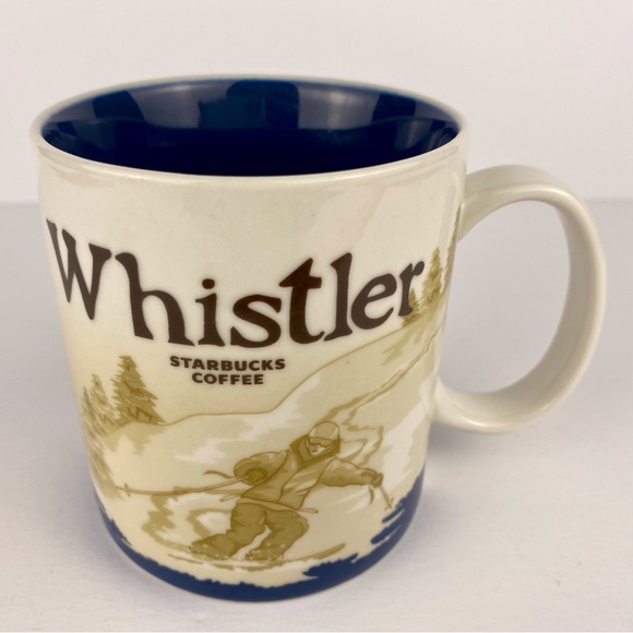 Starbucks Whistler mug, 2009 Collector Series, 16 fl oz ceramic coffee cup - Picture 1 of 8